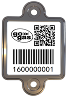 Asset tracking by QR Tagging with cylinder series number