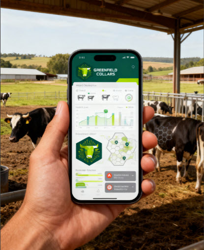 Automated Hydroponic Animal Fodder & Collars