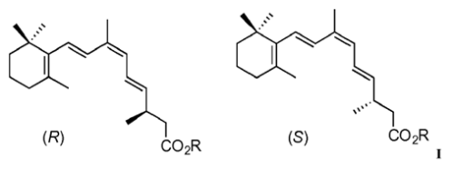 Stereoselective synthesis of 9-CIS.13,14- Dihydroretinoic acid and its ethyl esters