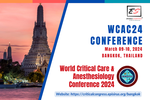 World Critical Care & Anesthesiology Conference 2024