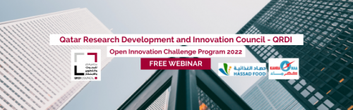 Webinar | Qatar Research Development and Innovation Open Innovation Challenge Program