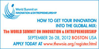 World Summit on Innovation & Entrepreneurship, Boston (USA)