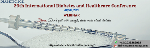 29th International Diabetes and Healthcare Conference