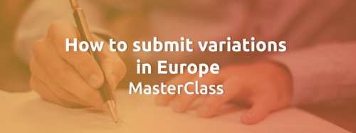 How to submit variations in Europe MasterClass
