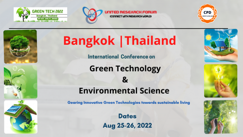 International Conference On Green Technology and Environmental Science