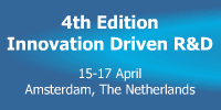 4th Edition Innovation Driven R&D, Amsterdam (The Netherlands)
