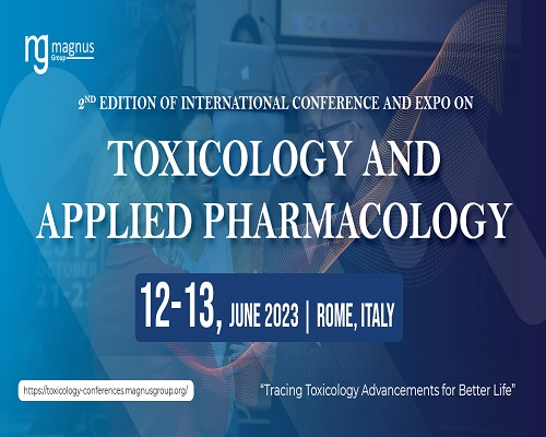 2nd Edition of International Conference and Expo on Toxicology and Applied Pharmacolog